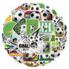 Wholesale 50 football graffiti stickers sports ball waterproof decorative stickers