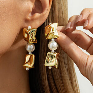 Earrings-gold 3867