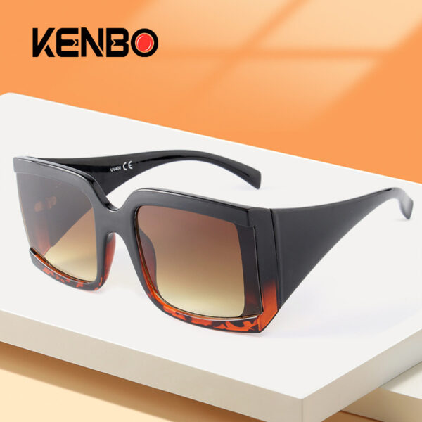 Wholesale Large Box Street Photography Colorful UV resistant Sunglasses