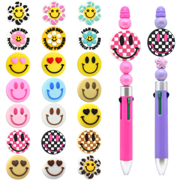 O1CN01vjUEHE1t0m5hBzc11_2207248195840-0-cib Wholesale Random 100pcs Cute smiley face expressions Focal Beads