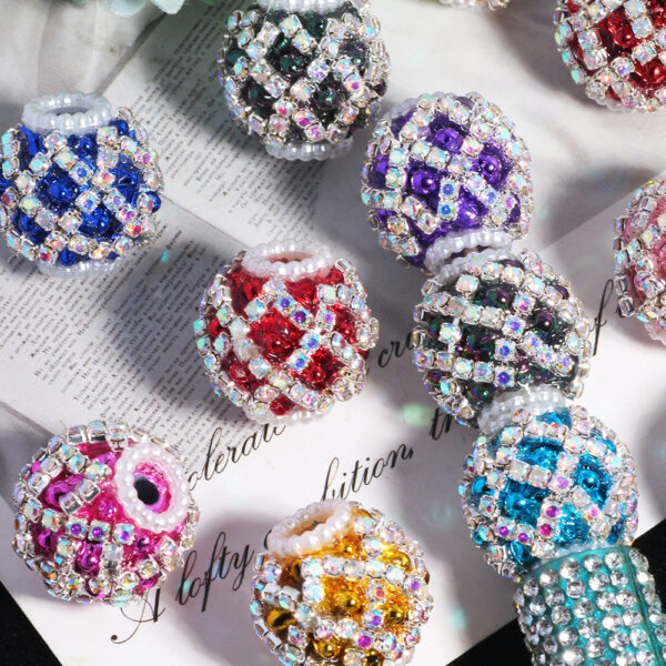 O1CN01vjbULm1DdyAWMC7MY_2491030240-0-cib Wholesale Diamond-shaped flower pattern hollowed-out snowflake design spacer beads