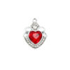 Wholesale Crown Love Colored Gemstone Pendant with Diamonds