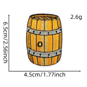 Beer cloth sticker 1#