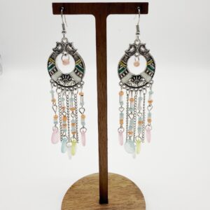 Wholesale Long tassel Bohemian earrings