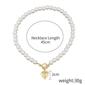 N2104-1 pearl opens the peach heart