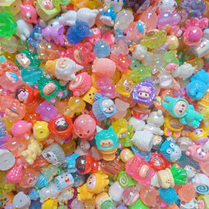 Wholesale Plated Straight Beaded Cartoon Stereo Large Beads OLY Exclusive