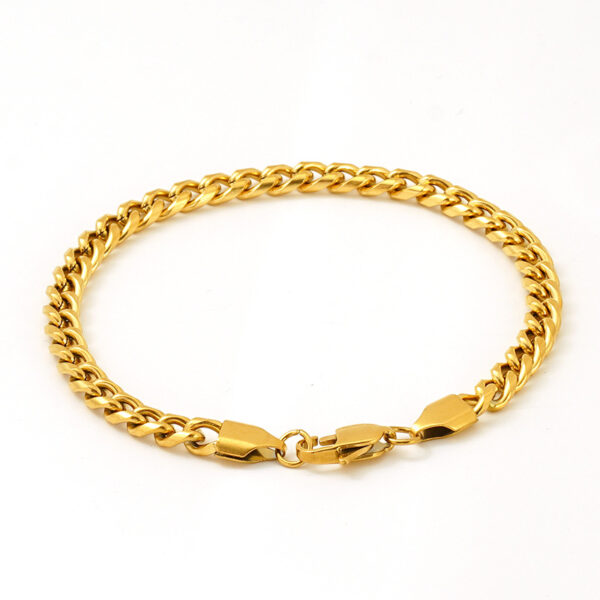 O1CN01vy1n9d2NGHvBV6Ef2_2217889189935-0-cib Wholesale Titanium steel interlocking rings gold and silver bracelet