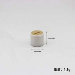 White round trumpet