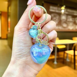 Gold Hardware [Blue] Electroplated Apple / Quantity 1 is 1