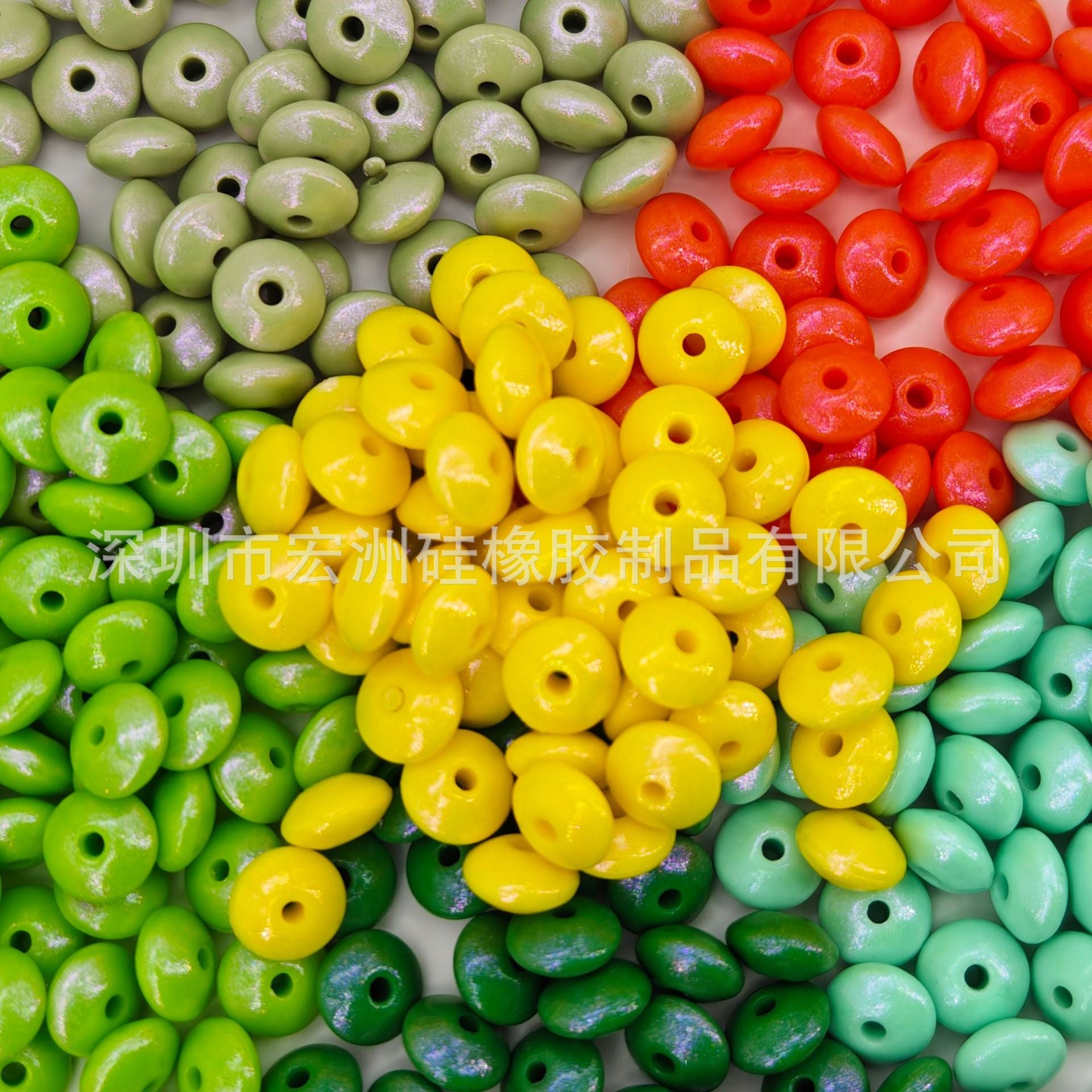 Wholesale 12mm Matte Color Silicone Beads
