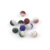 Wholesale 16mm Gypsophila Colorful Gradient Soft Clay Diamond Ball Straight Hole Crystal Beads