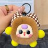 Wholesale Otter Rabbit Bow Small Coal Ball Cartoon Keychain