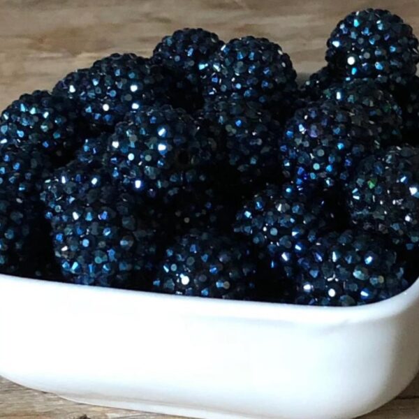 O1CN01w7MJav1QErIOxZYrR_2201245431945-0-cib Wholesale 20MM Resin Ink Blue AB Color Diamond Ball Beads