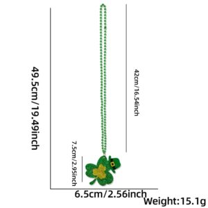 Clover hat style / St. patrick's day necklace