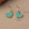 Wholesale Retro Style Heart-Shaped Earrings