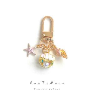 Pearl shell pendant-pink / High quality hardware-exquisite packaging bag independent packaging