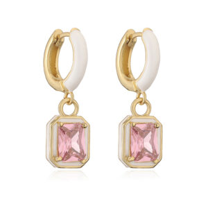 White dripping powder drill 1 pair