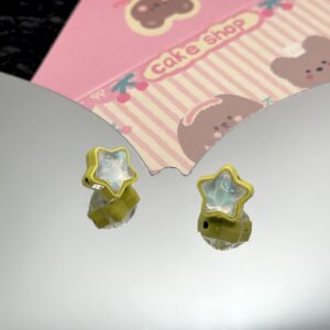 Yellow / 12*10.4mm, hole about 1.8mm