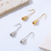 Wholesale simple earrings water drop earrings women tassel long ear hook