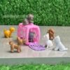 Wholesale Cartoon Cute Mini Dog Cat Pet Doll Accessories