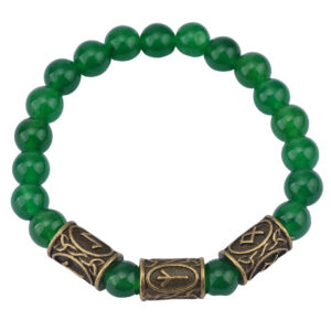 Green pearl + 3 bronze runes / Rune pattern random