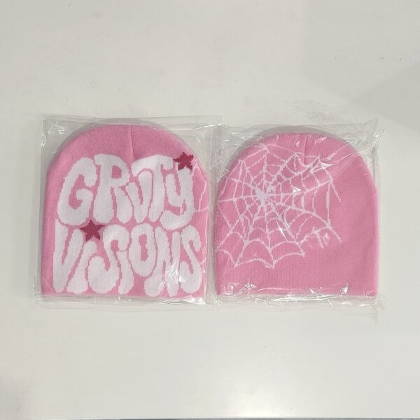 Wholesale Alphabet Jacquard Knitted Street Winter Hat