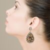 O1CN01wLoHLJ2LDsVYuIwCS_2206398079659-0-cib Wholesale Leopard leather diamond studded colorful sequin earrings
