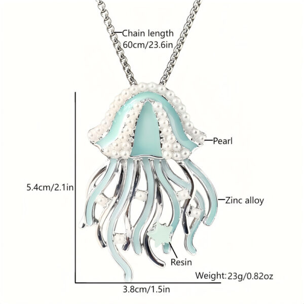 O1CN01wV7FBX2IVKvKkpUSi_3919529291-0-cib Wholesale Beach vacation, deep sea eam, night glow jellyfish, fluorescent necklace