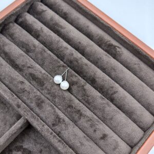 8mm white pearl (silver needle) 1529