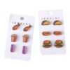 O1CN01wY0nTG1ZzQ8PYTzPV_2214986983265-0-cib Wholesale Hamburger Hot Dog Chicken Leg Popcorn Coke Food Earrings