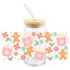 Wholesale UV DTF Pancake Man transfer crystal transparent stickers high temperature resistant waterproof glass Special wholesale manufacturers