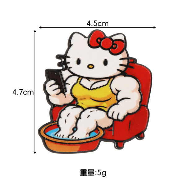 O1CN01wdXE0r2MBsabeuwjf_2218764819790-0-cib Wholesale Custom 3D embossed acrylic stickers for DIY jewelry and aessories, cute hair clips and aessories.