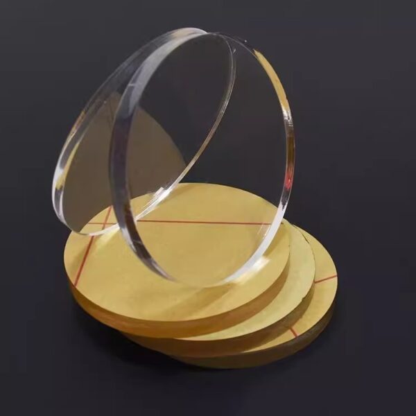 Wholesale Transparent Acrylic Refrigerator Magnet DIY Round Disc Fluid Bear Base Tray Ring Figure Coaster Customization
