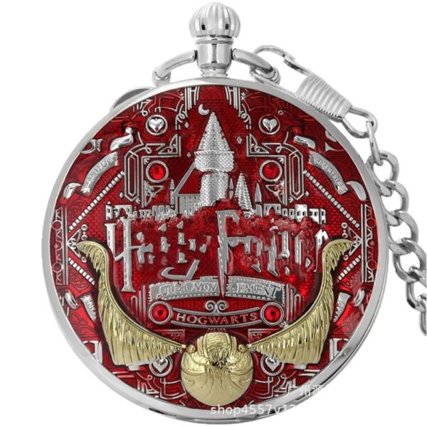 Wholesale Retro creative colorful castle background music music music music box pocket watch