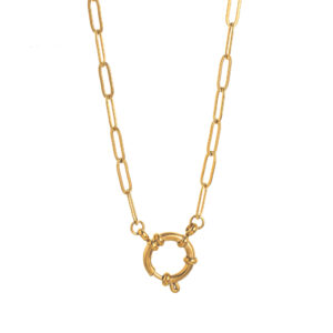 Paperclip Sailor Clasp Chain 40+5cm