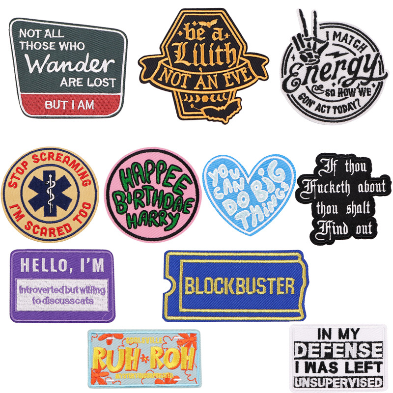 Wholesale Embroidery Cloth Patch Clothing Lage Aessories OLY Exclusive