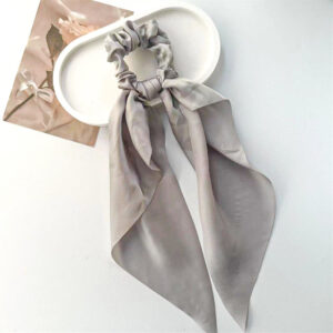 Satin Ribbon Bowel-Grey