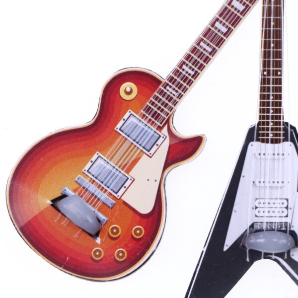 O1CN01wocG4I1GRY0IiL7TV_2211422200619-0-cib Wholesale doll house mini simulation electric guitar Doll Aessories