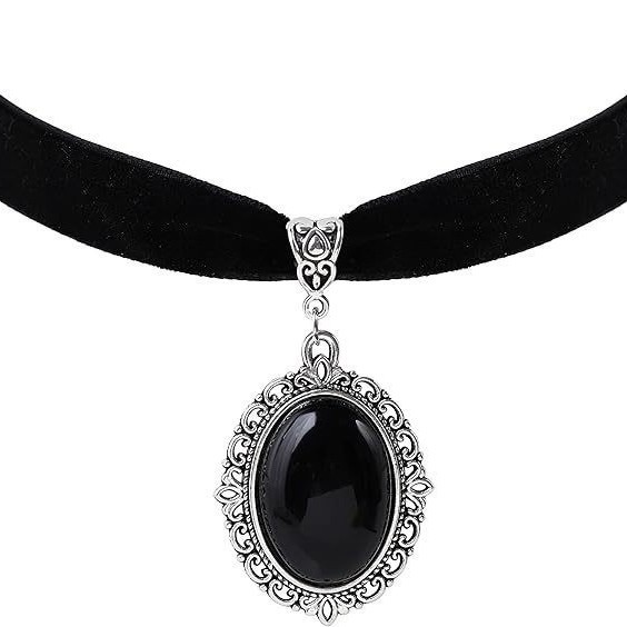 Wholesale Black velvet necklace