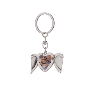 Angel wings silver keychain ysk021-sr