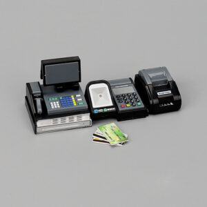 Black card swipe machine set (you need diy assembly by yourself)