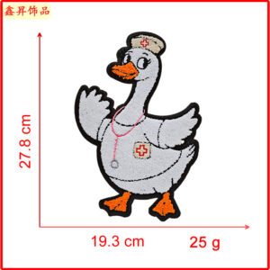 Hot melt glue*white*animal*nurse goose*height 27.8*19.3cm