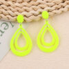 O1CN01wvrLLY1T3MMLoC4bd_2677772326-0-cib Wholesale Geometric fluorescent oplet shaped hollow acrylic earrings