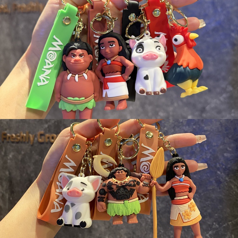 Wholesale Ocean Creative Cute Chicken Metal Keychain