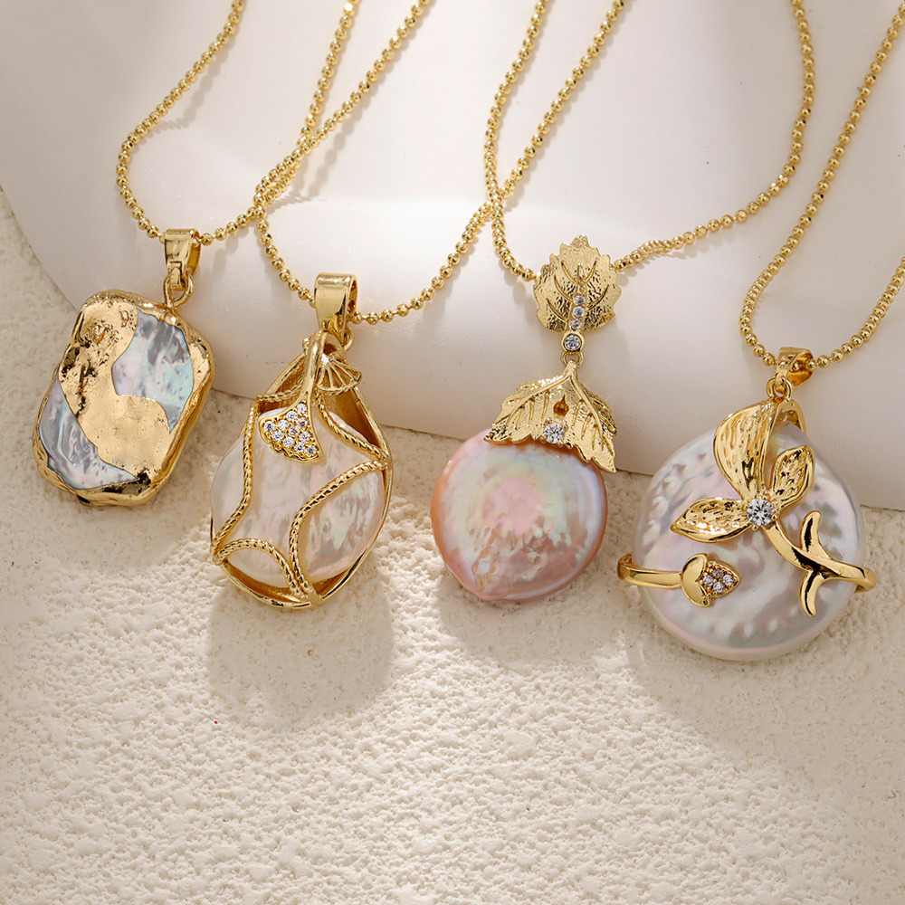 Wholesale Special-shaped Baroque Pearl Necklace