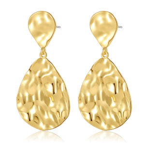 Wholesale Punch to create geometric texture earrings