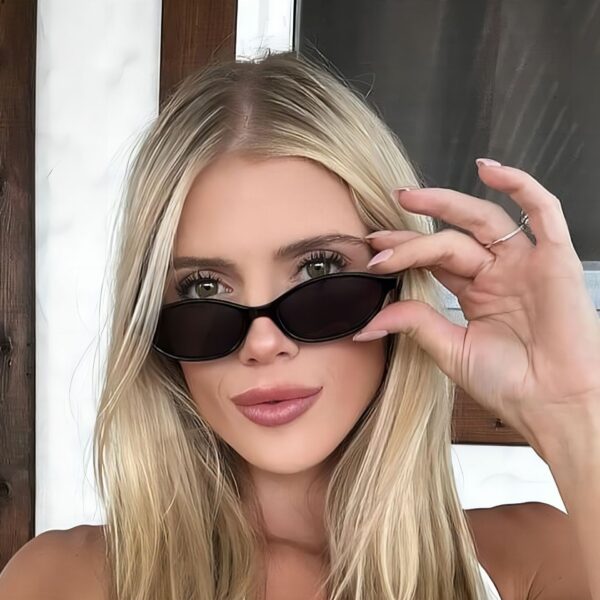 Wholesale Street Photography Elliptical Retro Outdoor Sunscreen Sunglasses