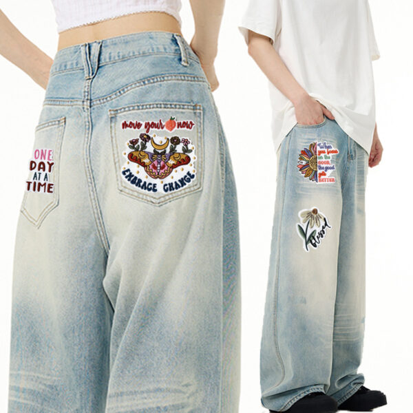 Wholesale Bohemian-inspired text with floral design