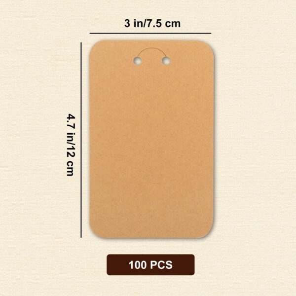 O1CN01x11tZF1j3NyPvZebt_2204974954492-0-cib 新款现货钥匙扣牛皮纸卡-双面空白饰品展示卡亚马逊爆款厂家批发