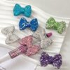 Wholesale Colorful bow-shaped clay beads with full-hole illing
